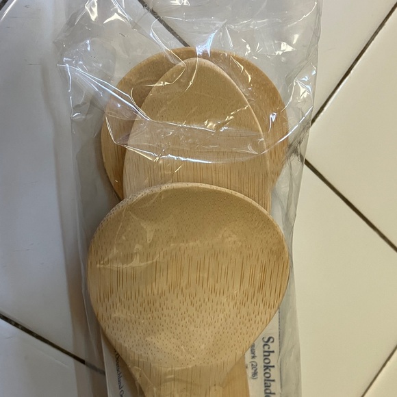 3/9 set of 3 pampered chef wooden spoons - Picture 3 of 5